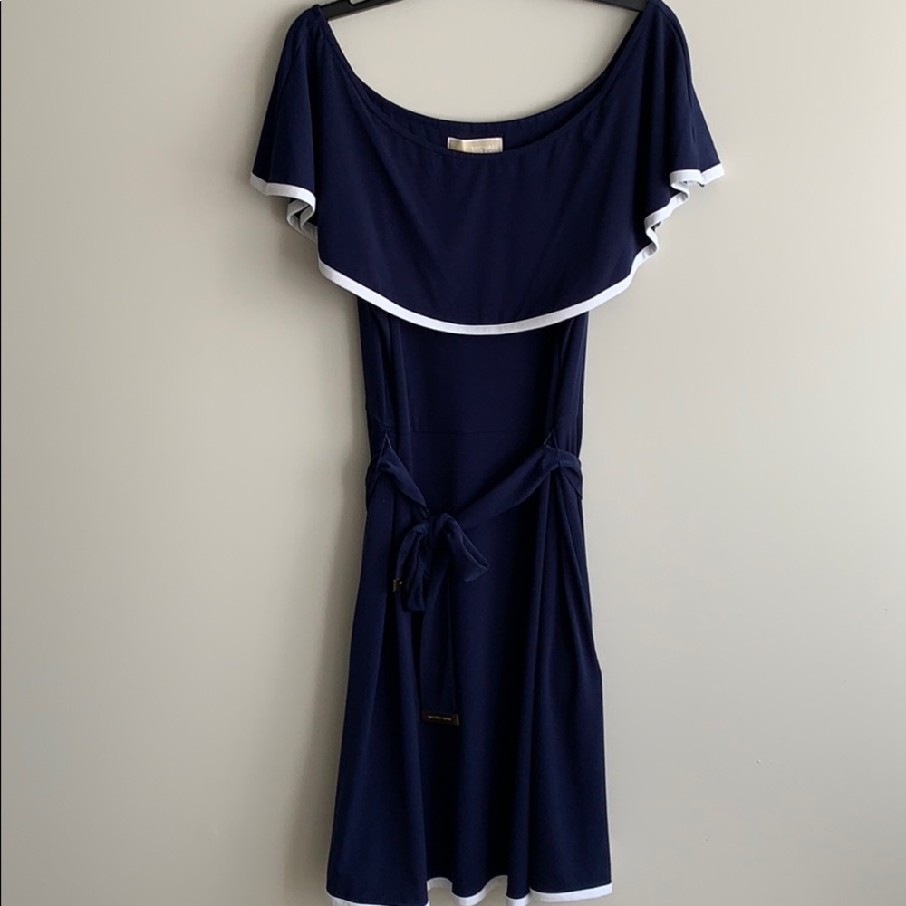 🌊Michael Kors Blue & White Dress🌊